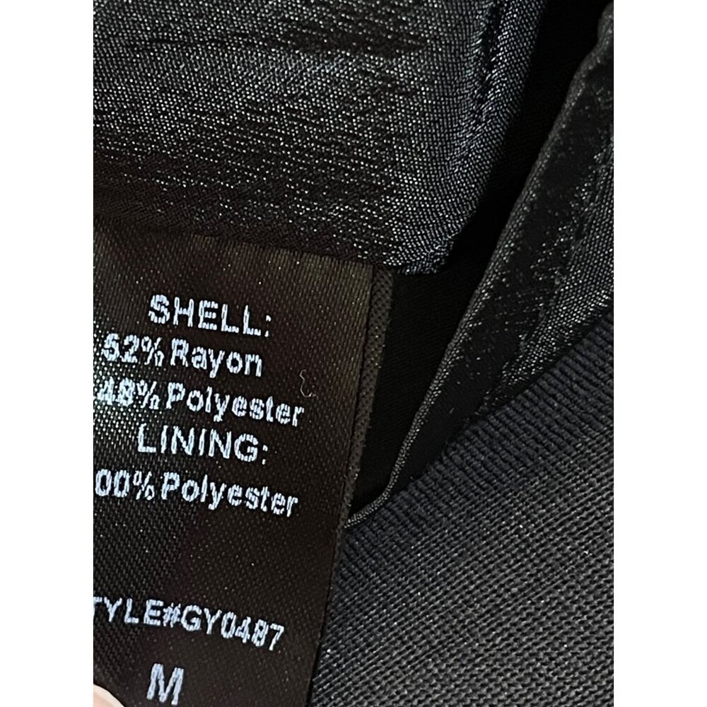 New D0+BE Halter Mini Dress Open Back Black M Medium Cocktail Party - Picture 7 of 9